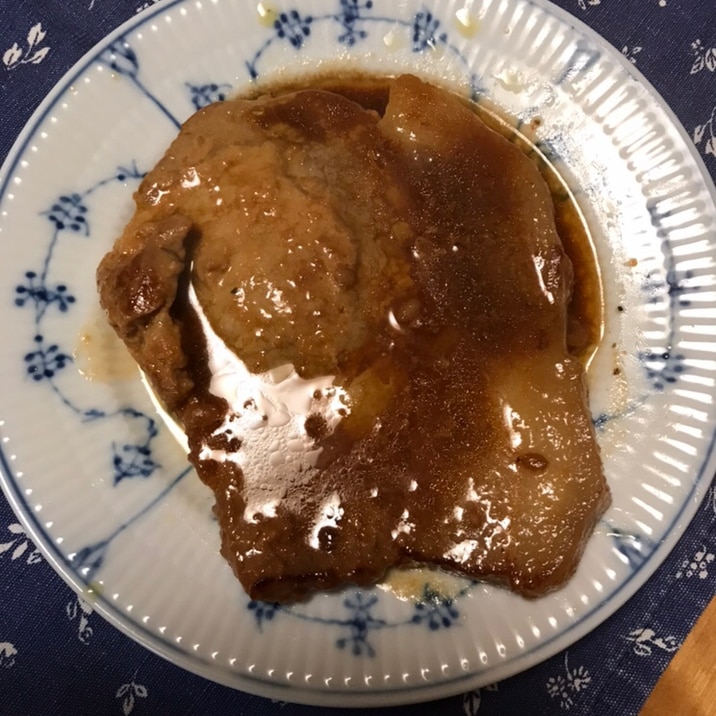 豚ロースのニンニク味噌焼き